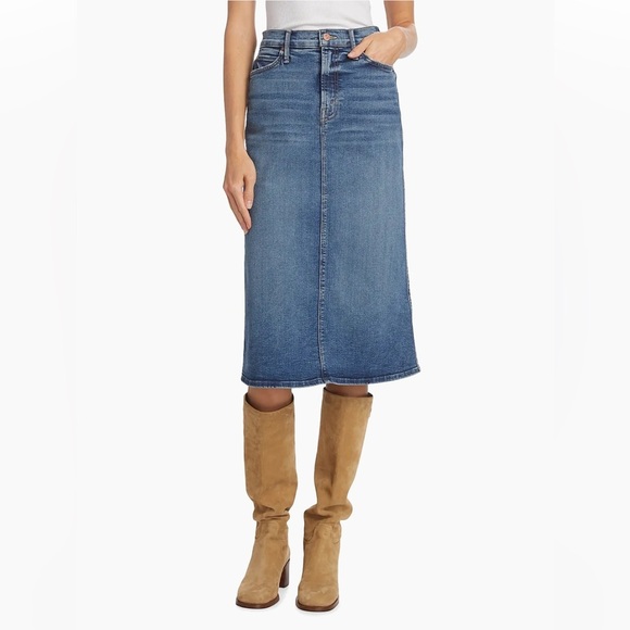 MOTHER Dresses & Skirts - Mother Swooner Stretch Midi Skirt